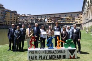 premio fair play menarini bebe vio e fabio caressa tra i protagonisti della 30 a edizione 2