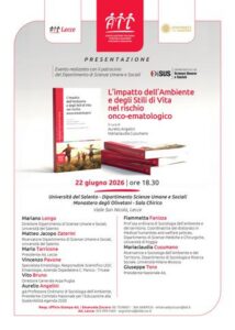 tumori ail presenta volume limpatto dellambiente e degli stili di vita 2